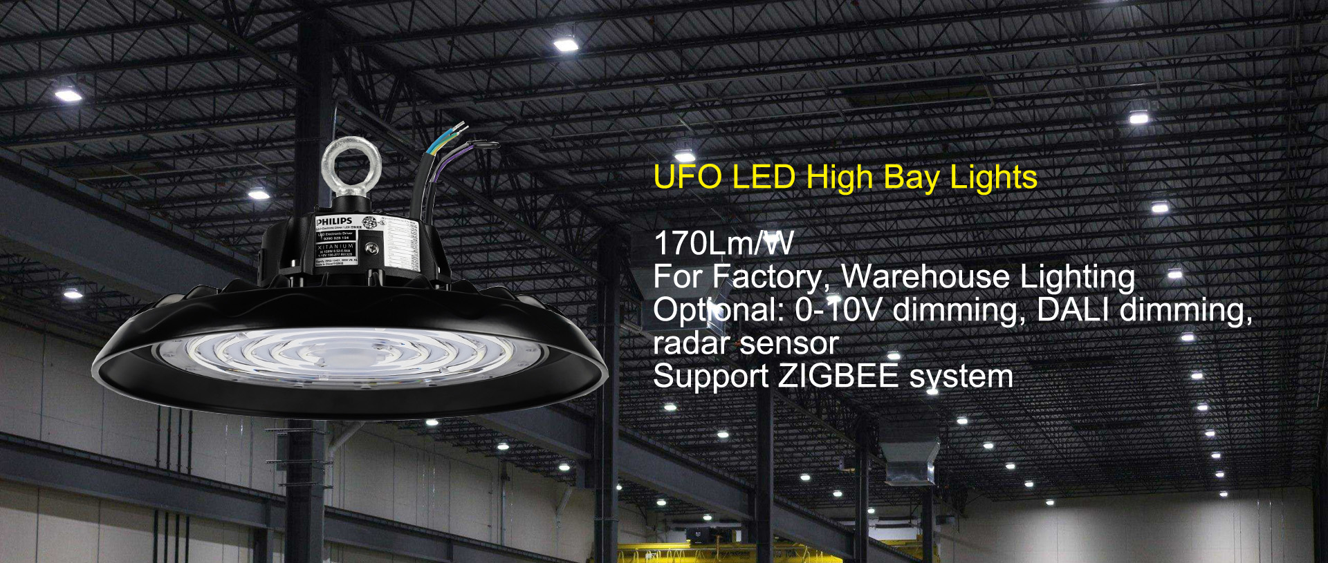 LED-UFO-Hochregalleuchten
