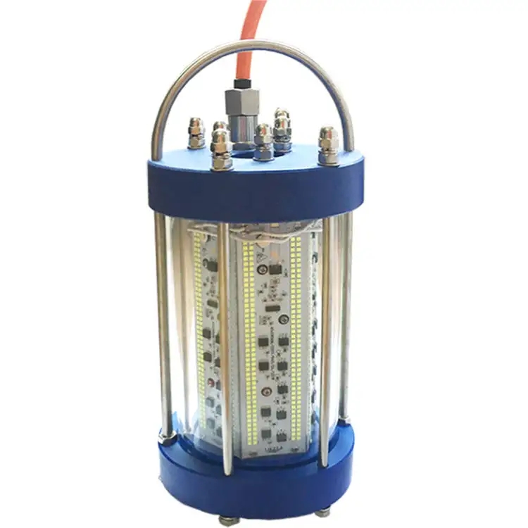 500w 600w 1000w 2000w 3000w Acero inoxidable IP68 Impermeable LED Luces de pesca subacuáticas