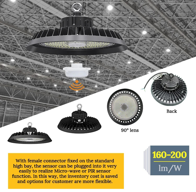 LED-Hochregalleuchte UFO