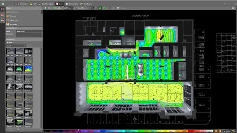 LED-Hallenleuchte Dialux