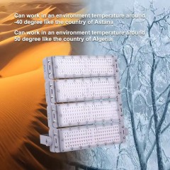 150lm/W 50 - 500 watts extérieurs IP65 imperméabilisent la lumière d'inondation extérieure de LED