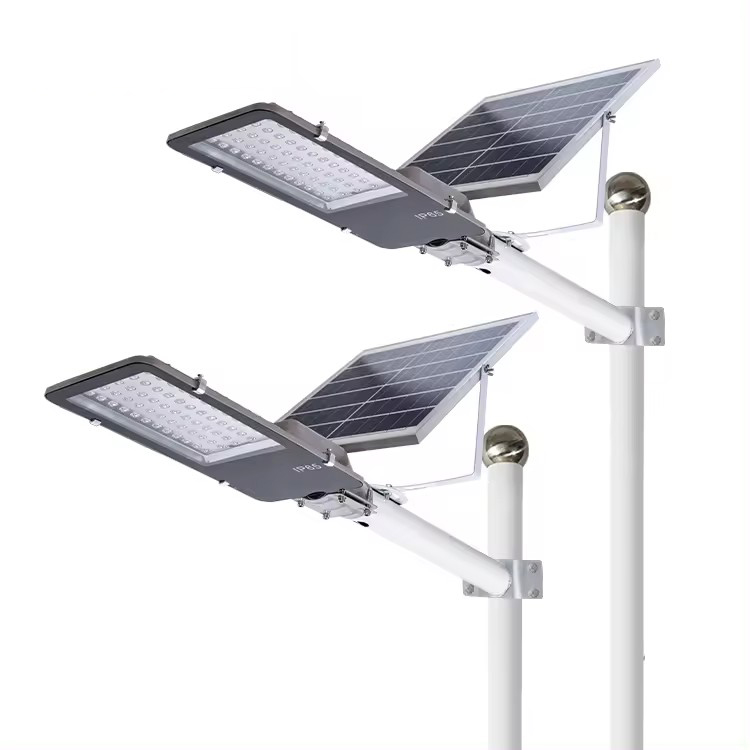 Outdoor Pole Mounted Integrated Waterproof Solar Street Light 30w Built - In Lithium Battery