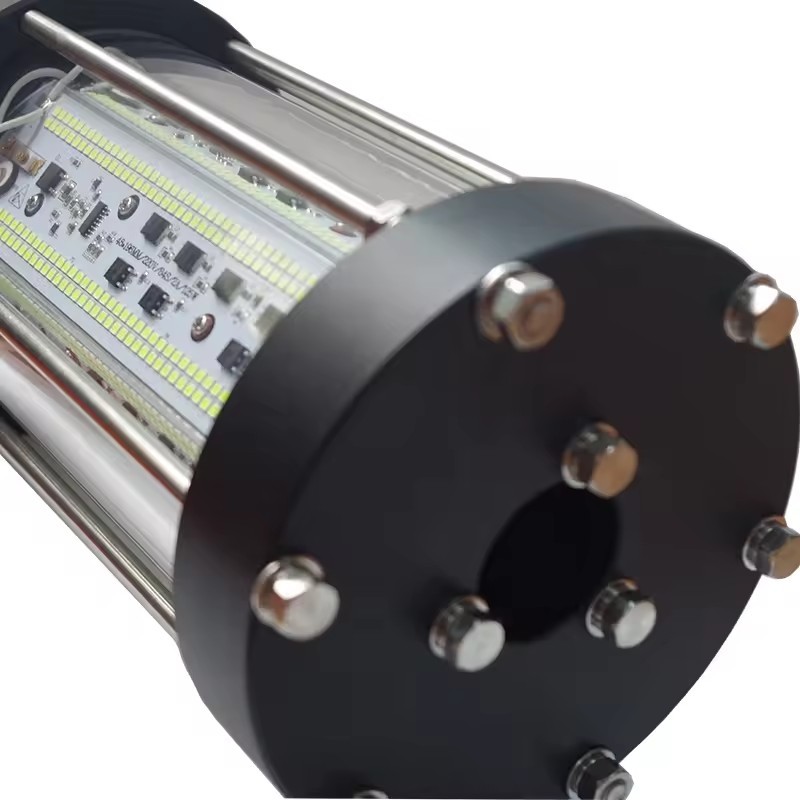 AC110v 220v с тусклыми зелеными подводными светодиодными огнями для рыбалки