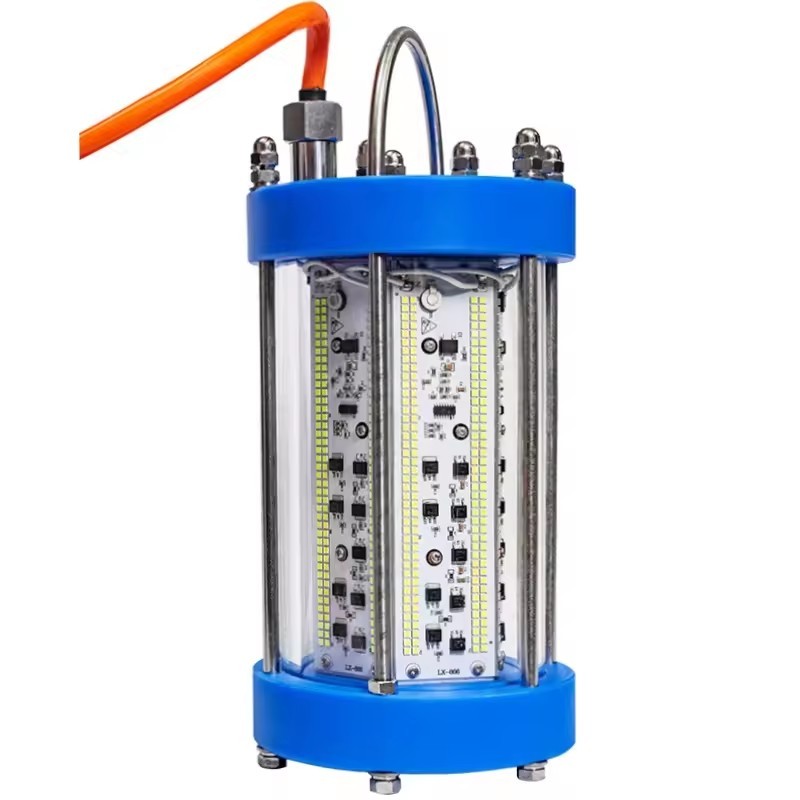 AC110v 220v с тусклыми зелеными подводными светодиодными огнями для рыбалки