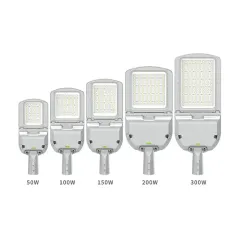 Aluminum 50W 100W 150W 200W 300W Parking Lot Area Lighting Outdoor LED Street Lights