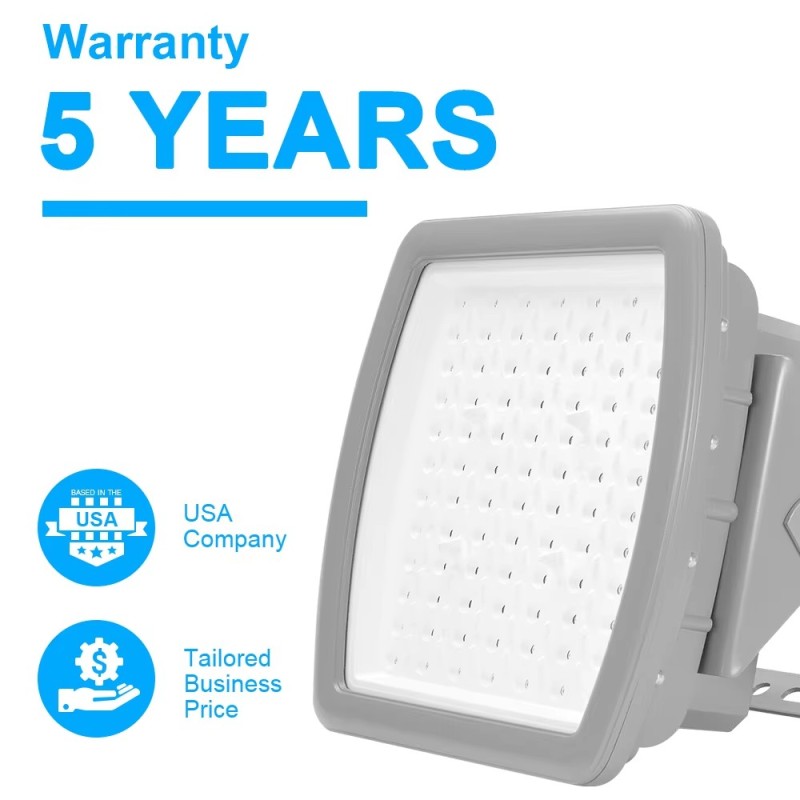 Factory UL IECEx ATEX Certificate 20w 30w 40w 60w 80w 100w 120w 150w 180w 200w LED Explosion Proof Flood Light