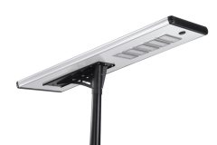 250W 300W 400W Alumínio IP66 À Prova D'Água Ao Ar Livre Integrado Lâmpada de Rua Solar Tudo em Um Luz de Rua Solar