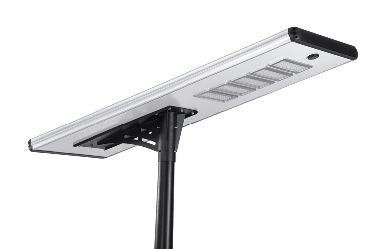 250W 300W 400W Alumínio IP66 À Prova D'Água Ao Ar Livre Integrado Lâmpada de Rua Solar Tudo em Um Luz de Rua Solar