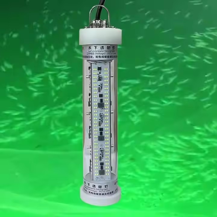 DC12-24V AC220V 400W Attract Green Lights Underwater Fishing Lights