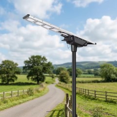 Intelligent Control High-Capacity Removable Battery All In One LED Solar Street Light
