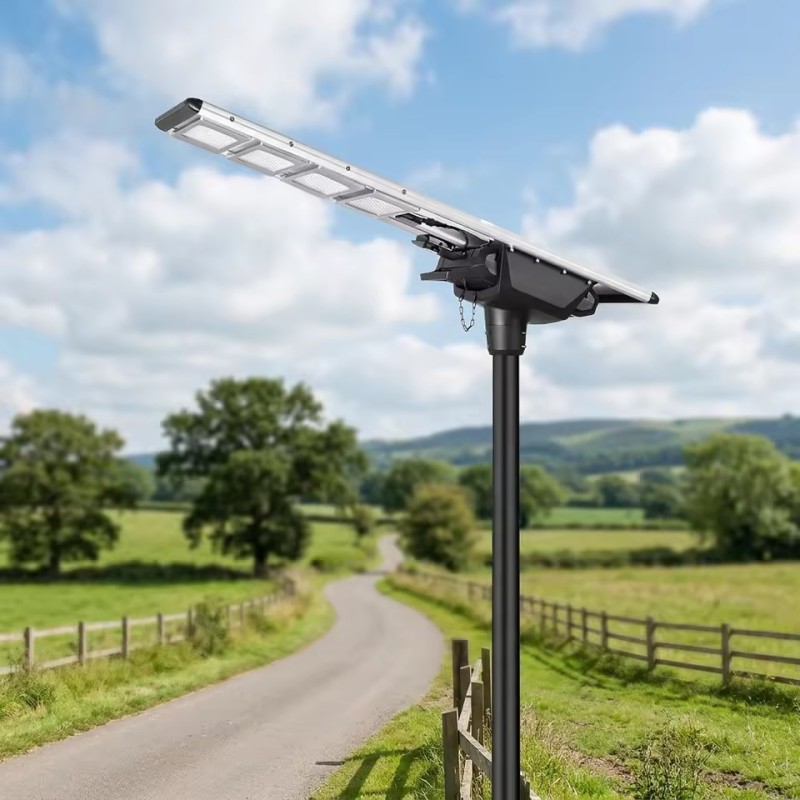 Intelligent Control High-Capacity Removable Battery All In One LED Solar Street Light