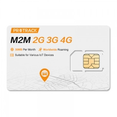 Tarjeta SIM prepago World IoT/M2M - 35 euros sin IVA - 250 Mb de datos -  Válida durante 36 meses