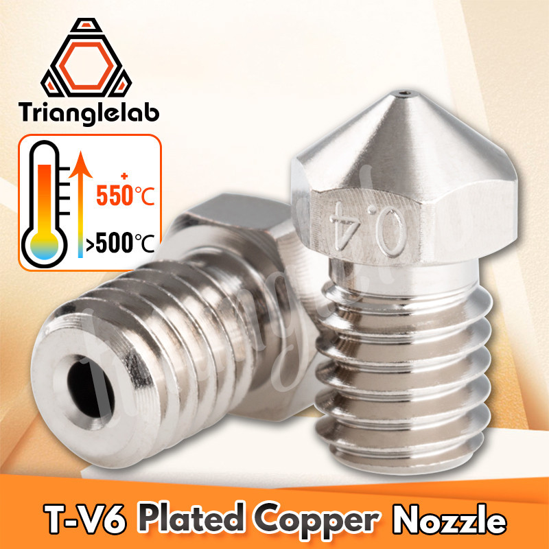 V6 Plated Copper Hotend