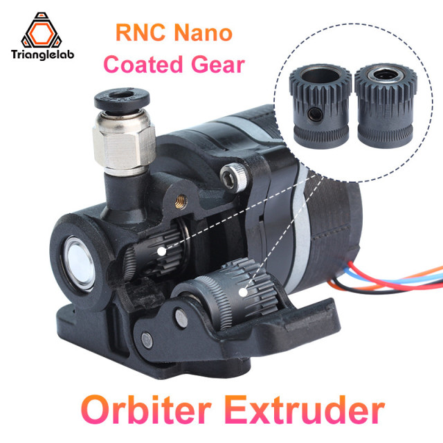 RNC Nano Coated Gear Orbiter Extruder V1.5