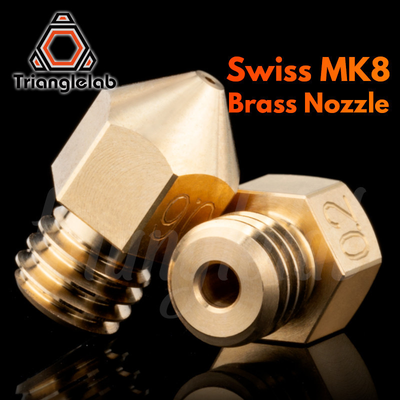 Swiss MK8 Brass Nozzle
