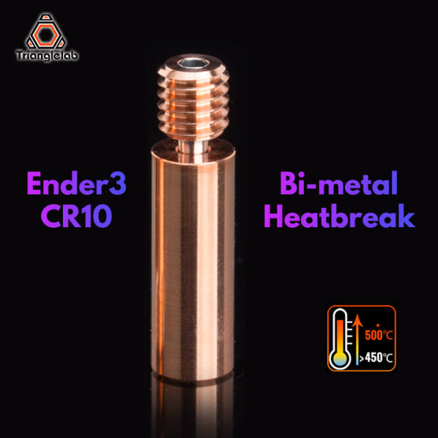 Ender3 CR10 Copper Alloy Bi-Metal Heatbreak