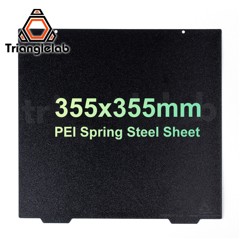 PEI Sheet, Powder Coated Spring Steel Plate 235x235mm Non Warp Flexible 2  Sided Easily Remove for Ender‑3 3S 3pro 5 Te for 3D Printer