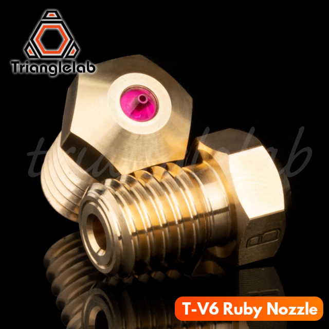 T-V6 Brass Ruby Nozzle