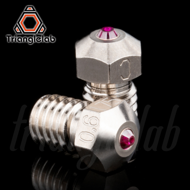 T-V6 Plated Copper Ruby Nozzle