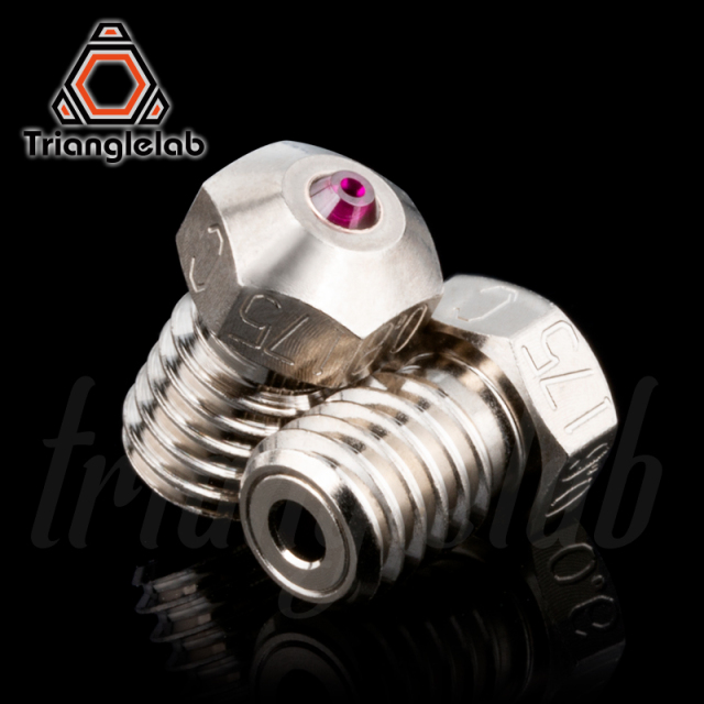 T-V6 Plated Copper Ruby Nozzle