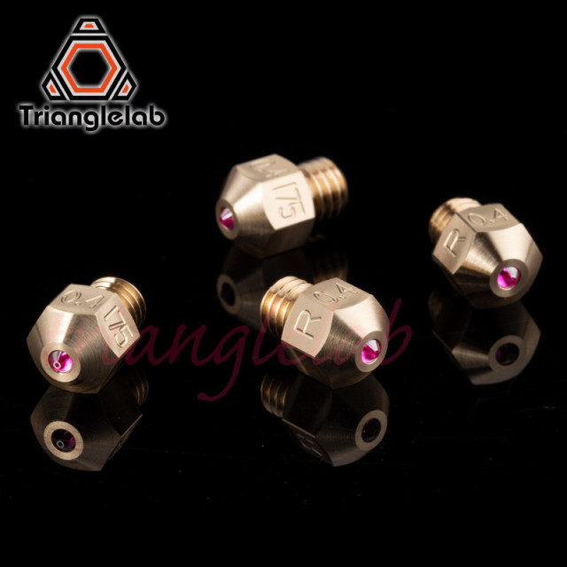 MK8 Brass Ruby nozzle