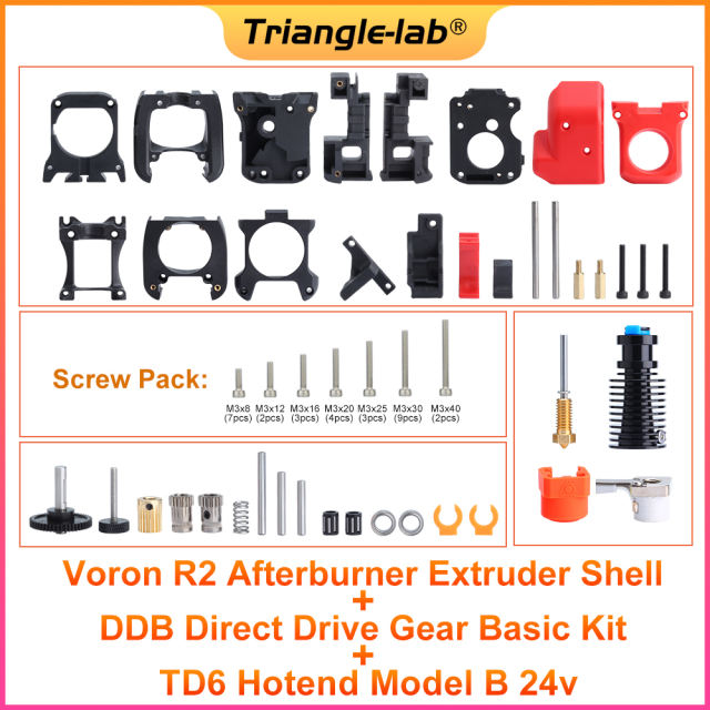 Voron R2 Afterburner Extruder Shell