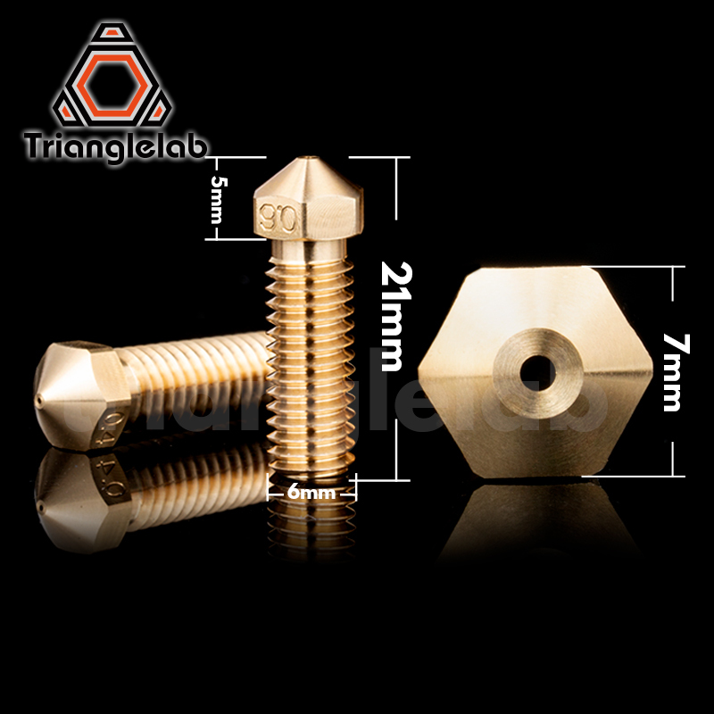 T- Volcano BRASS  Nozzle