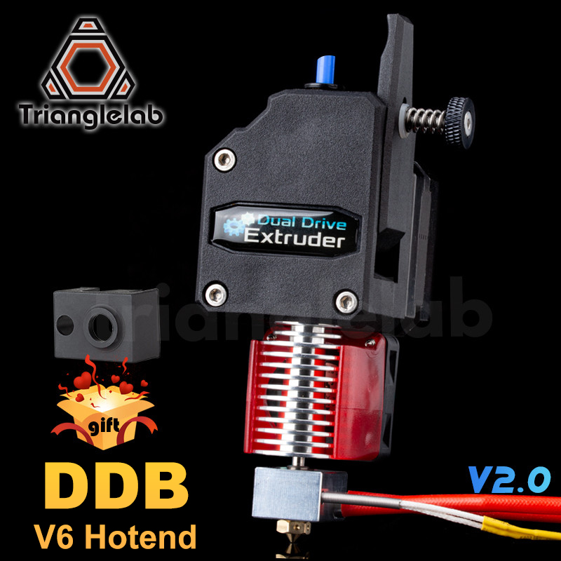 V6 Hotend Direct Drive, Triangle Labs Hotend, Trianglelab Hotend