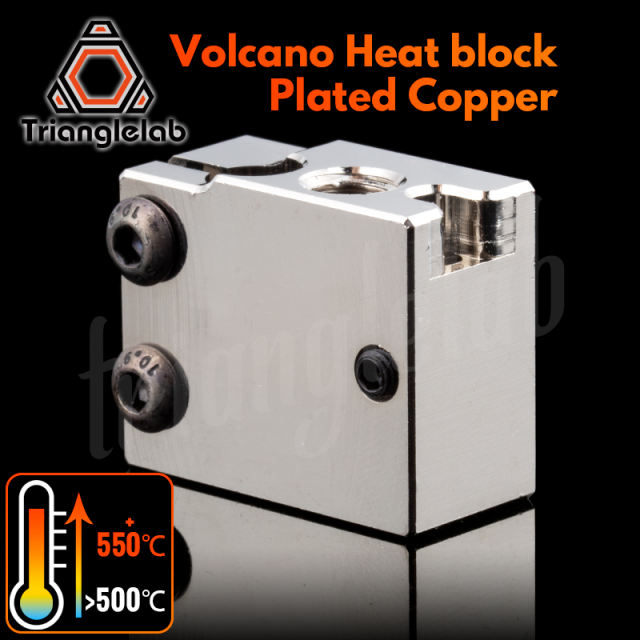 Plated Copper Volcano Kit Nozzle