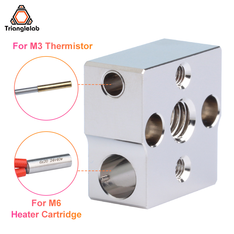 CR-6 SE Plated Copper Heatblock