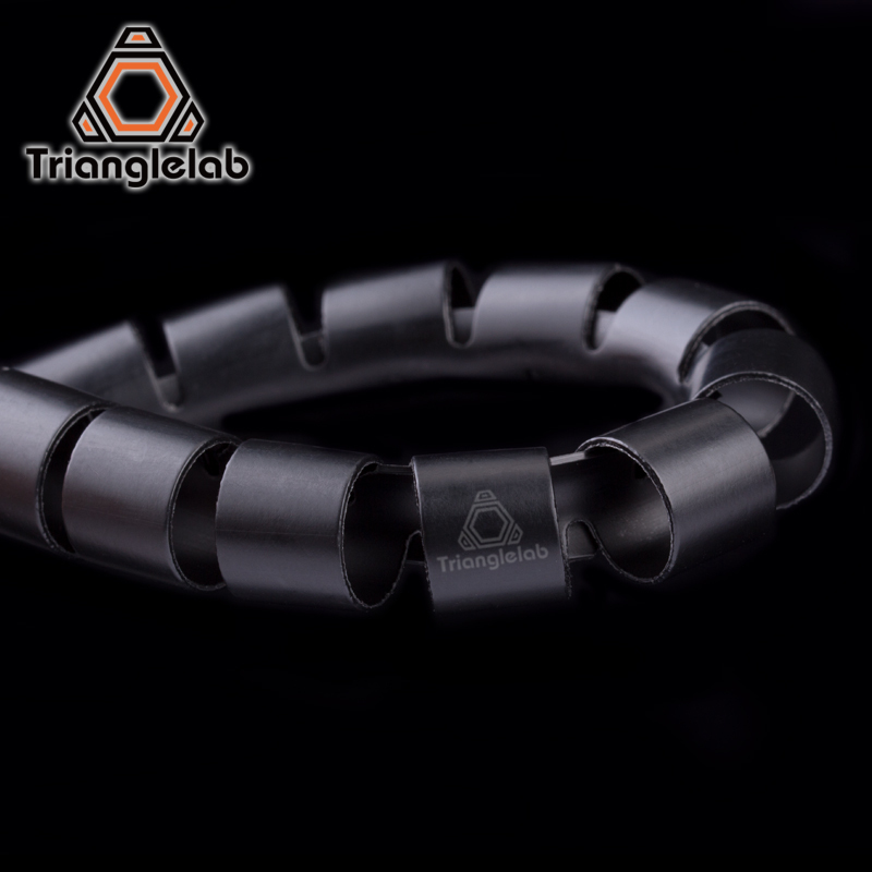 Trianglelab Cable casing Black spiral