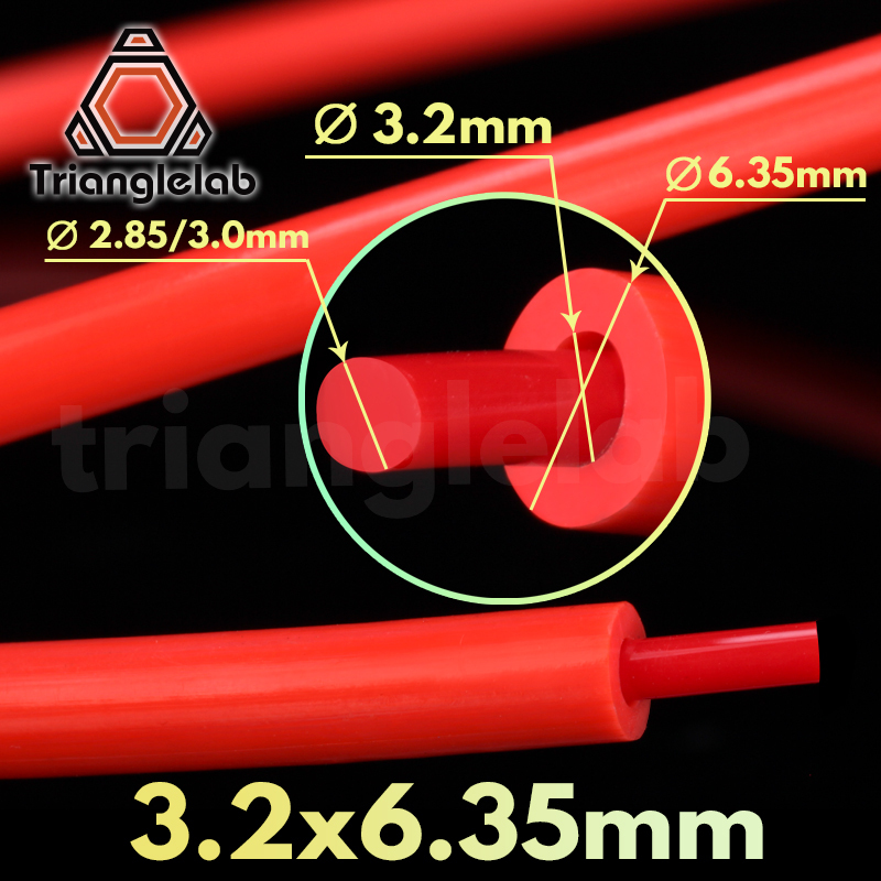3.2X6.35MM  PTFE Tube Teflonto