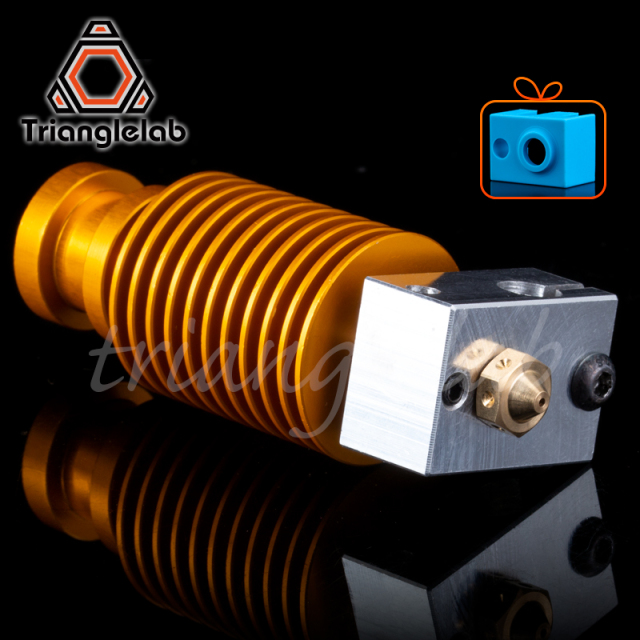 Gold Heatsink Hotend V6