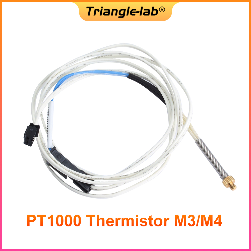 PT1000 M3 M4 Screw Thermistor Cartridge