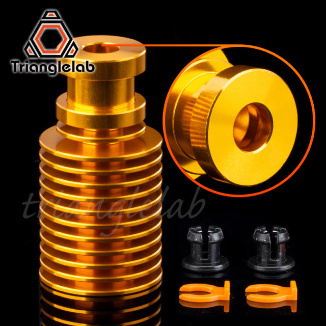 Gold Heatsink Hotend V6