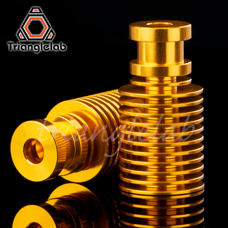 Gold Heatsink Hotend V6