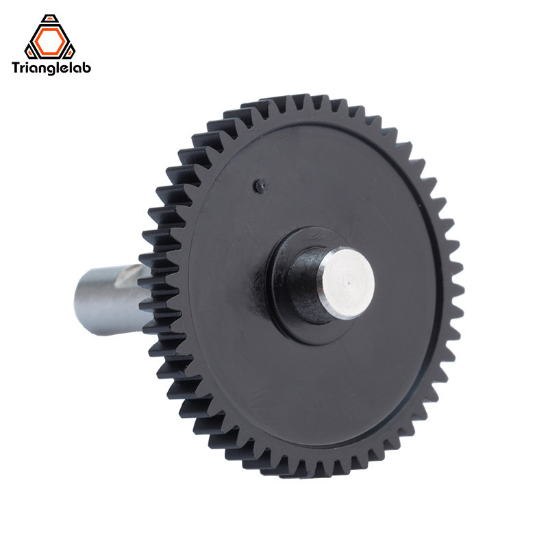 DDB Extruder Shaft Assembly Gear Single Hardened Steel Nickel Plating