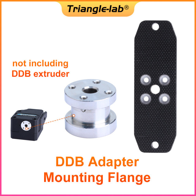 DDB Extruder Adapter and Mounting Flange