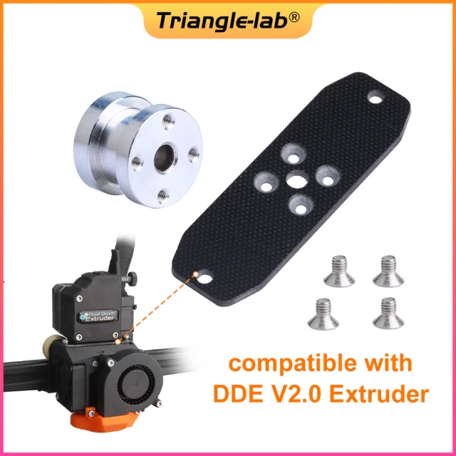 DDB Extruder Adapter and Mounting Flange