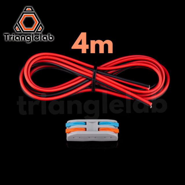 18AWG Connecting Wire Heating Rod Cartridge Extension Cable Line