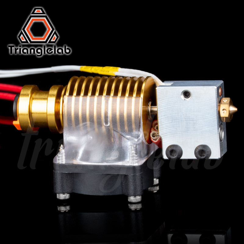 V6 Gold Heatsink Volcano Hotend