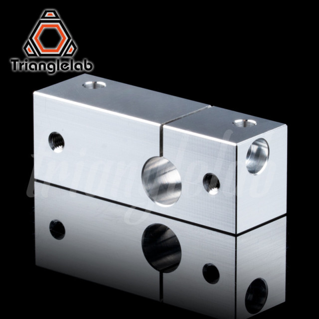 Swiss SLOTTED cooling block upgrade for Wanhao i3