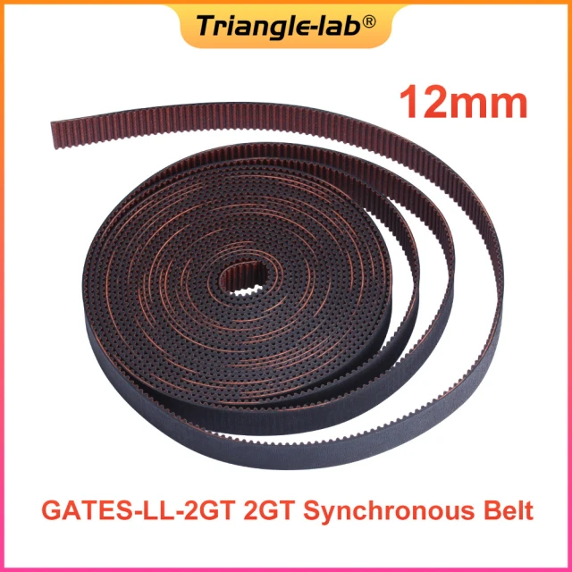 12mm GATES-LL-2GT 2GT synchronous belt