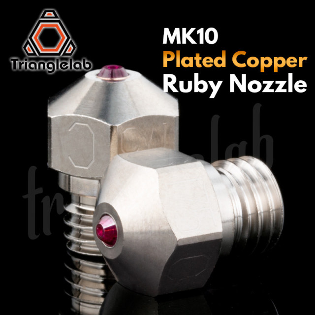 MK10 Plated Copper Ruby Nozzle