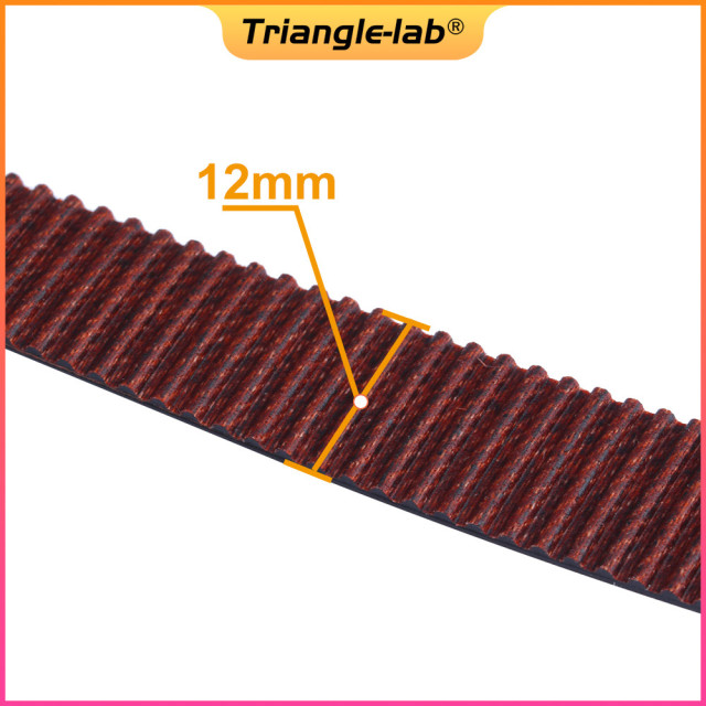 12mm GATES-LL-2GT 2GT synchronous belt