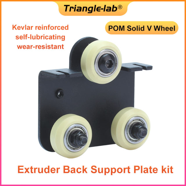 Back Support Plate kit Kevlar Solid V Wheel