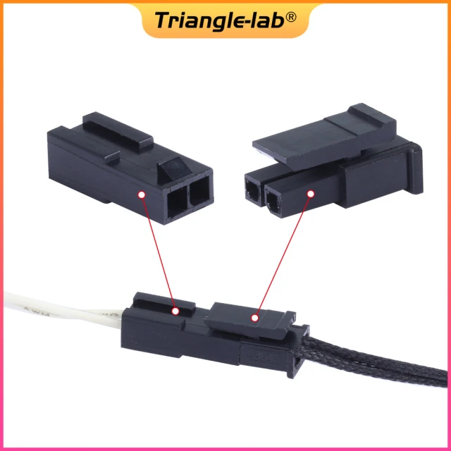 Molex Micro-Fit 3.0,2 Pin Horizontal