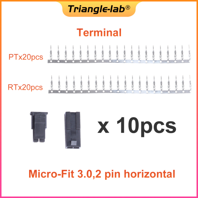 Micro-Fit 3.0,2 Pin Horizontal