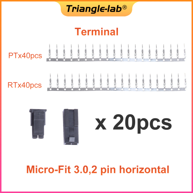 Micro-Fit 3.0,2 Pin Horizontal