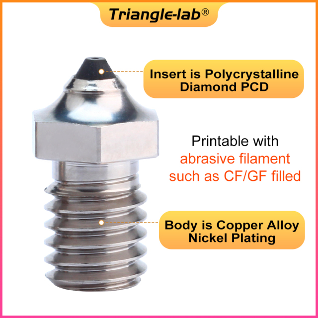 ZSD Diamond Copper Alloy Nozzle